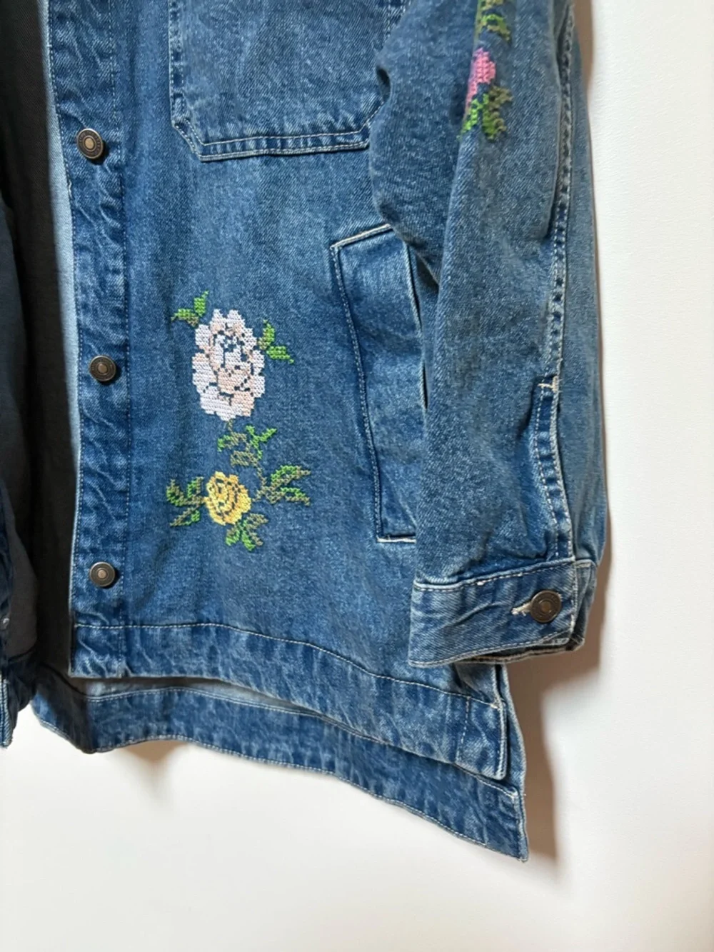 NWOT Free People We The Free Madison City Embroidered Jacket Size Medium